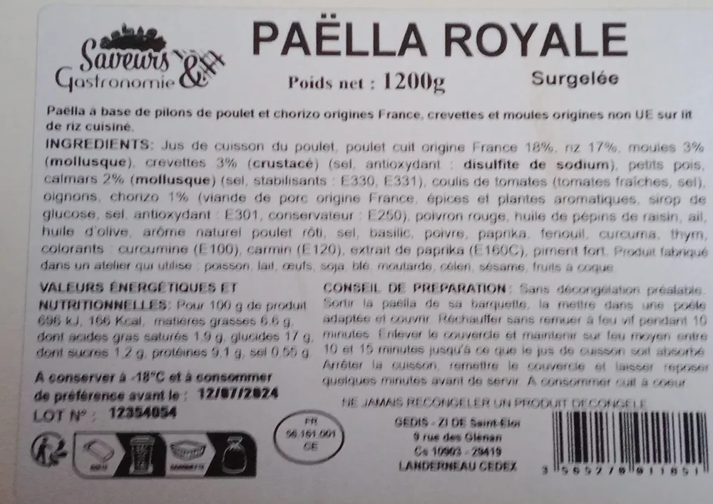 Paella Royale