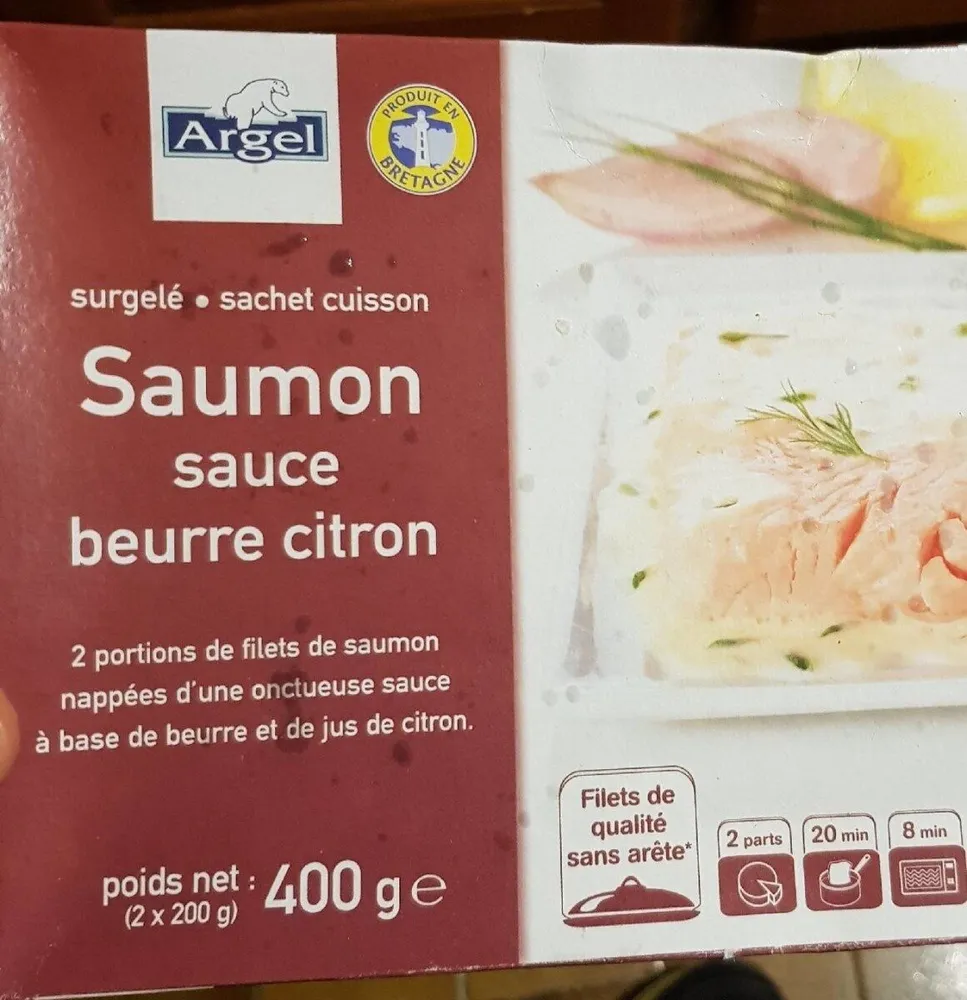 Saumon sauce beurre citron