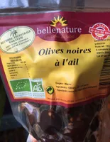 130G Olives Noires a L'ail
