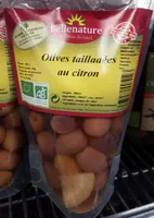Olives tailladées au citron