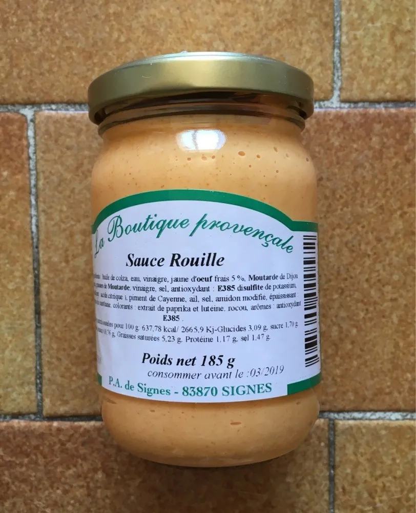 Sauce rouille