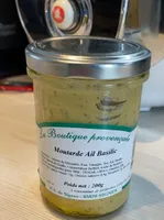 Moutarde Ail Basilic