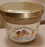 Terrine de caillette provençale à la ciboulette