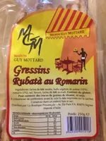 Gressins Rubatà au Romarin