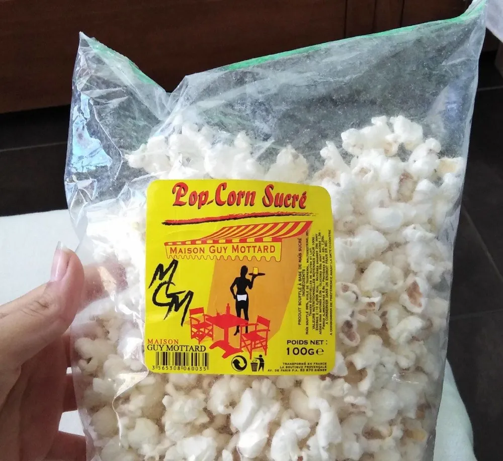 Pop-corn sucré