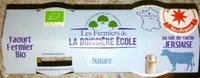 Yaourt fermier bio nature