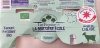 Yaourt fermier bio nature