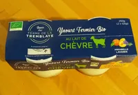 Yaourt fermier bio au lait de chèvre