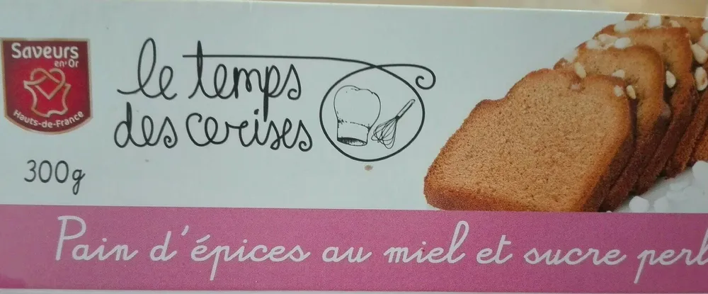 Pain d épices au miel et sucre perlé