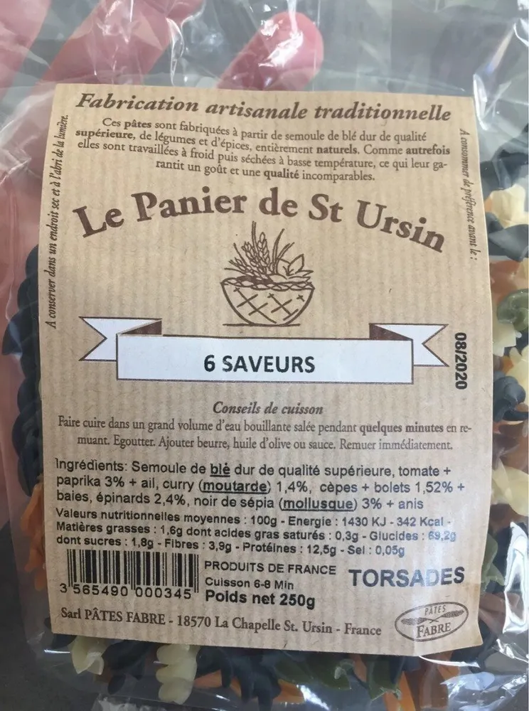 Le panier de saint ursin