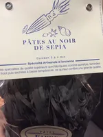 Pâtes Au Noir De Sepia