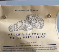 Pâtes à la truffe de Saint Jean