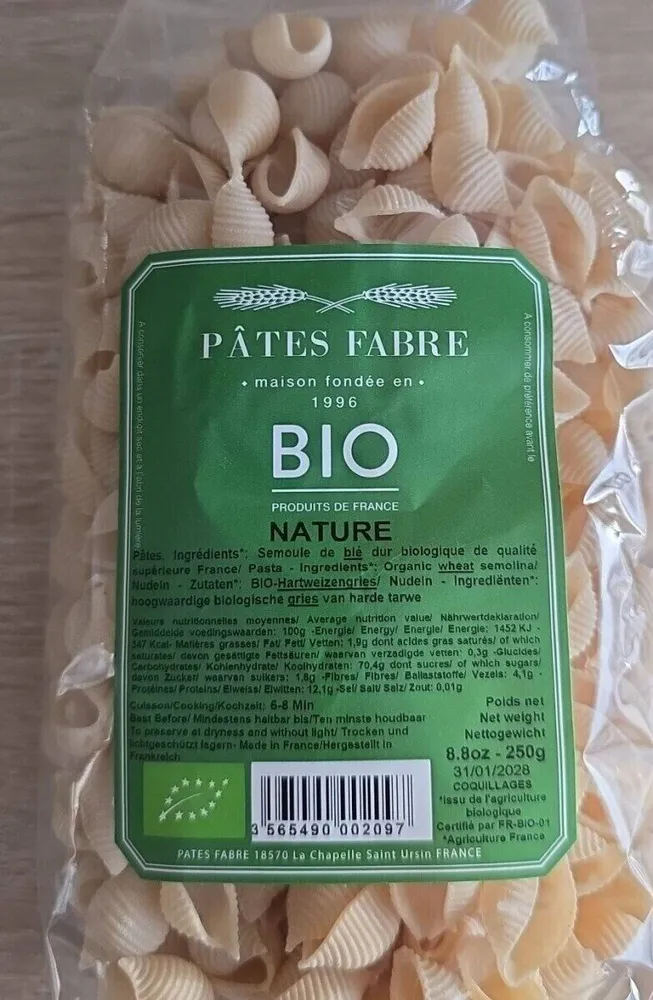 Pâtes Fabre