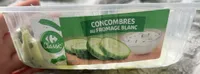 Concombres au fromage blanc