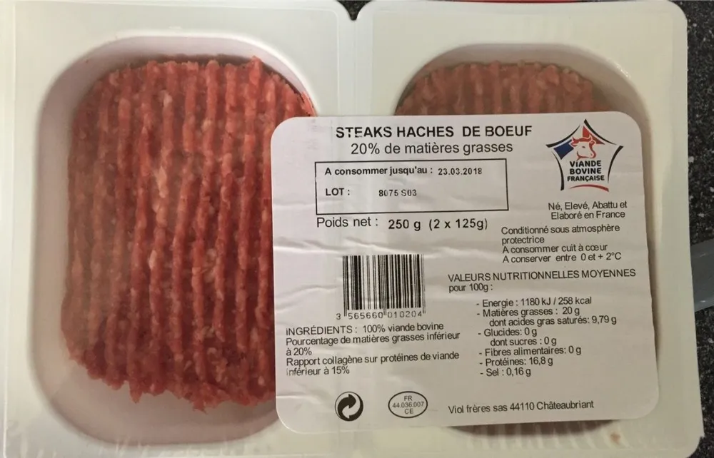 Steak Haché de Bœuf