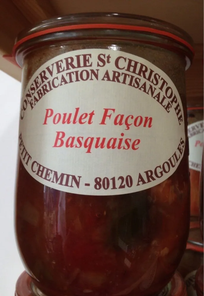 Poulet Façon Basquaise