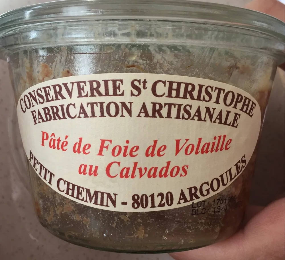 Pâté de foie de volaille au calvados