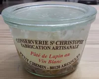 Pâte de lapin au vin Blanc