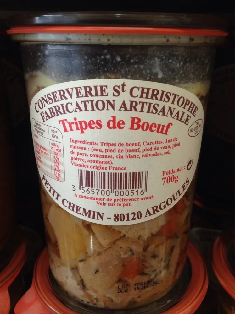 Tripes de Boeuf