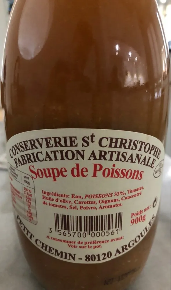 Soupe de poissons
