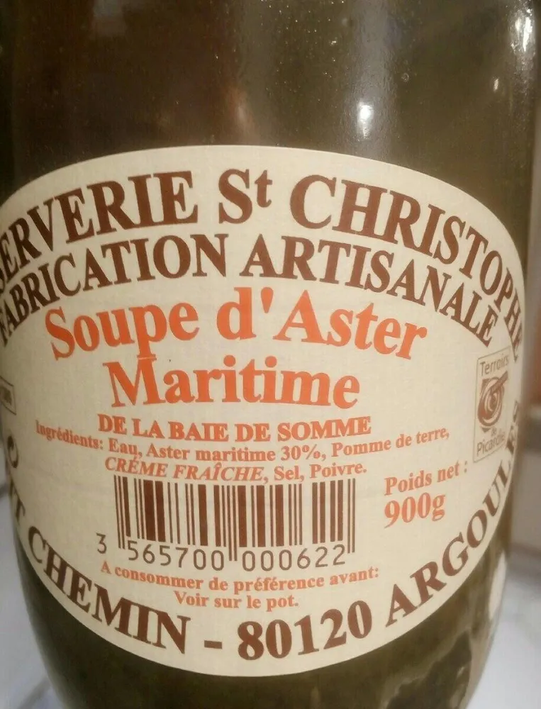 Soupe d'aster maritime