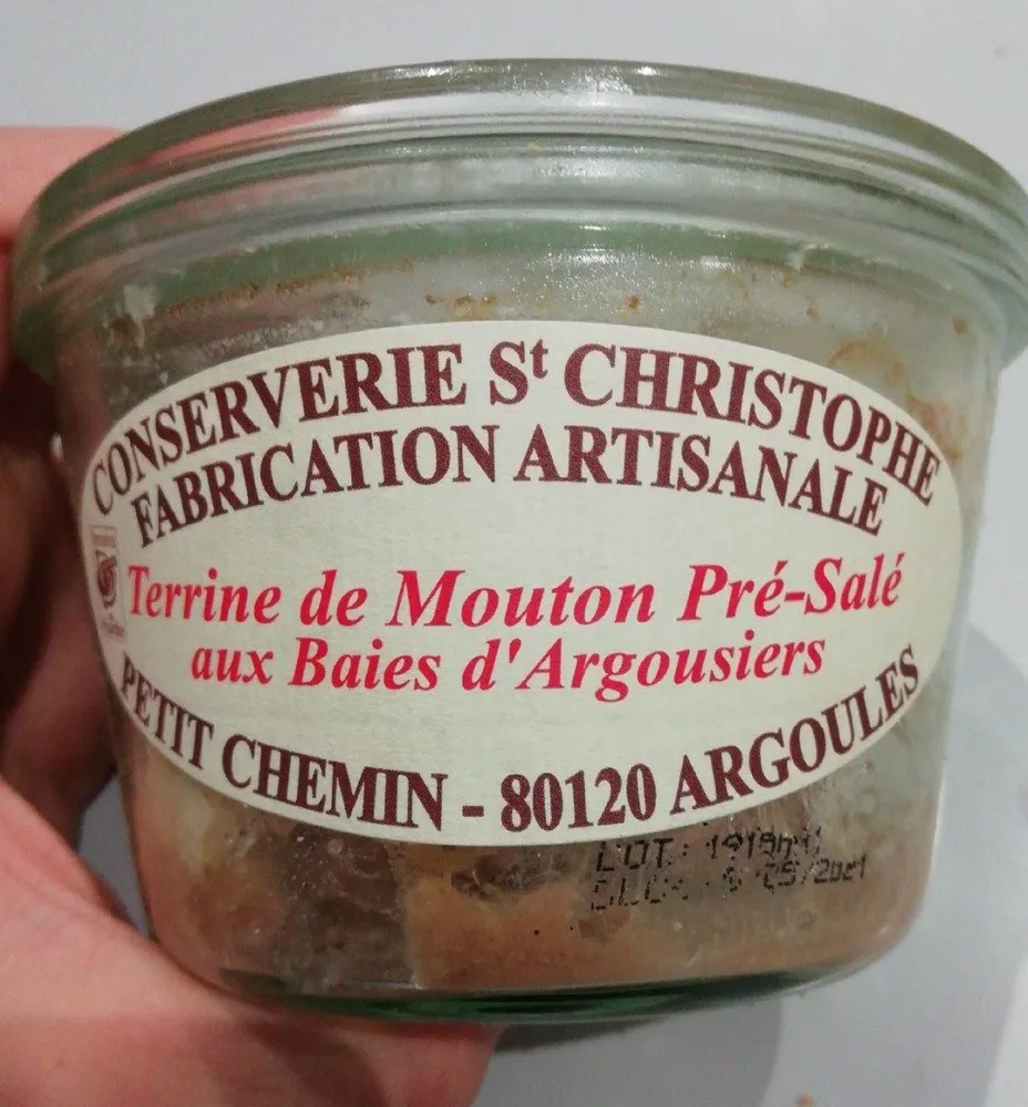 Terrine de Mouton Pré-Salé aux Baies d'Argousiers