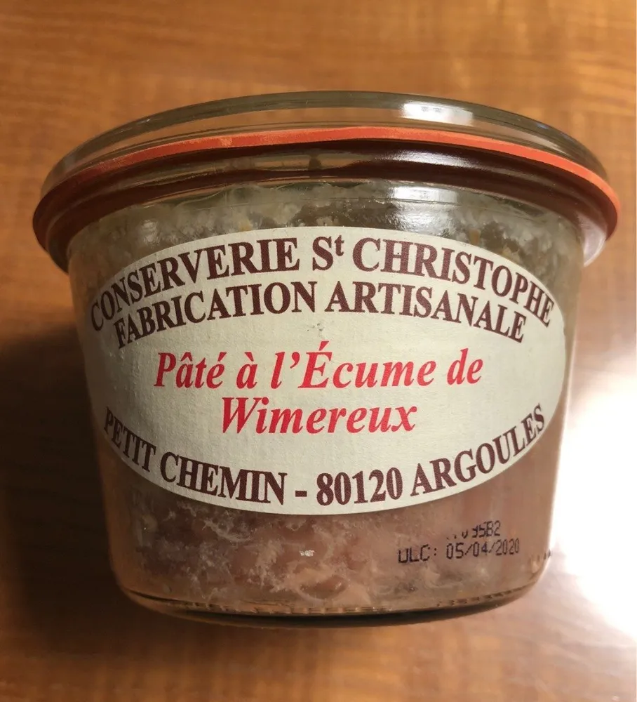 Pâté à l'Écume de Wimereux