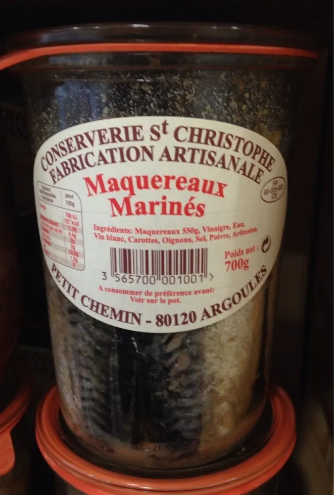 Maquereaux Marinés