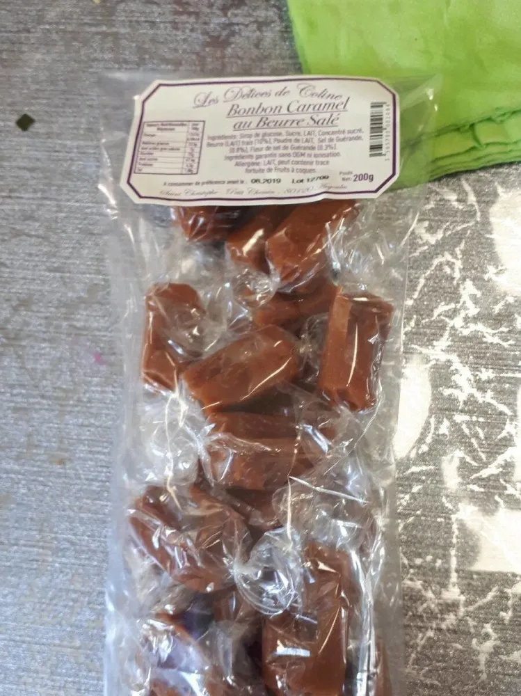 Bonbon au caramel beurre salé