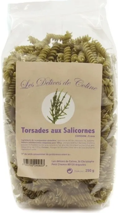 Torsades aux salicornes