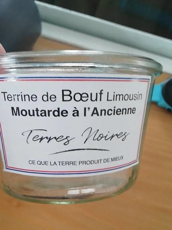 Terrine de bœuf Limousin moutarde à l ancienne