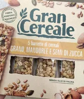 Barres céréales amandes et graines de courge