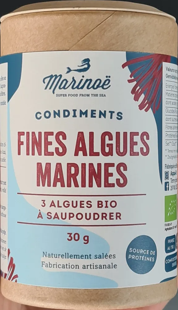 Fines algues marines
