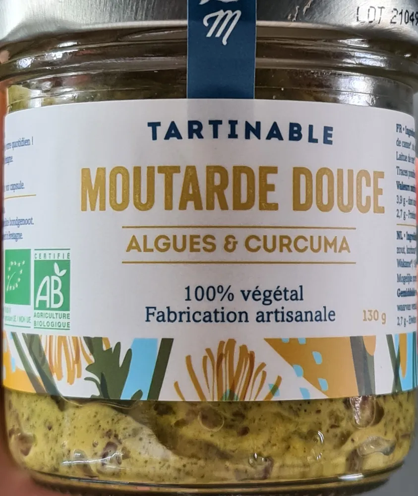Moutarde douce Algues Et Curcuma
