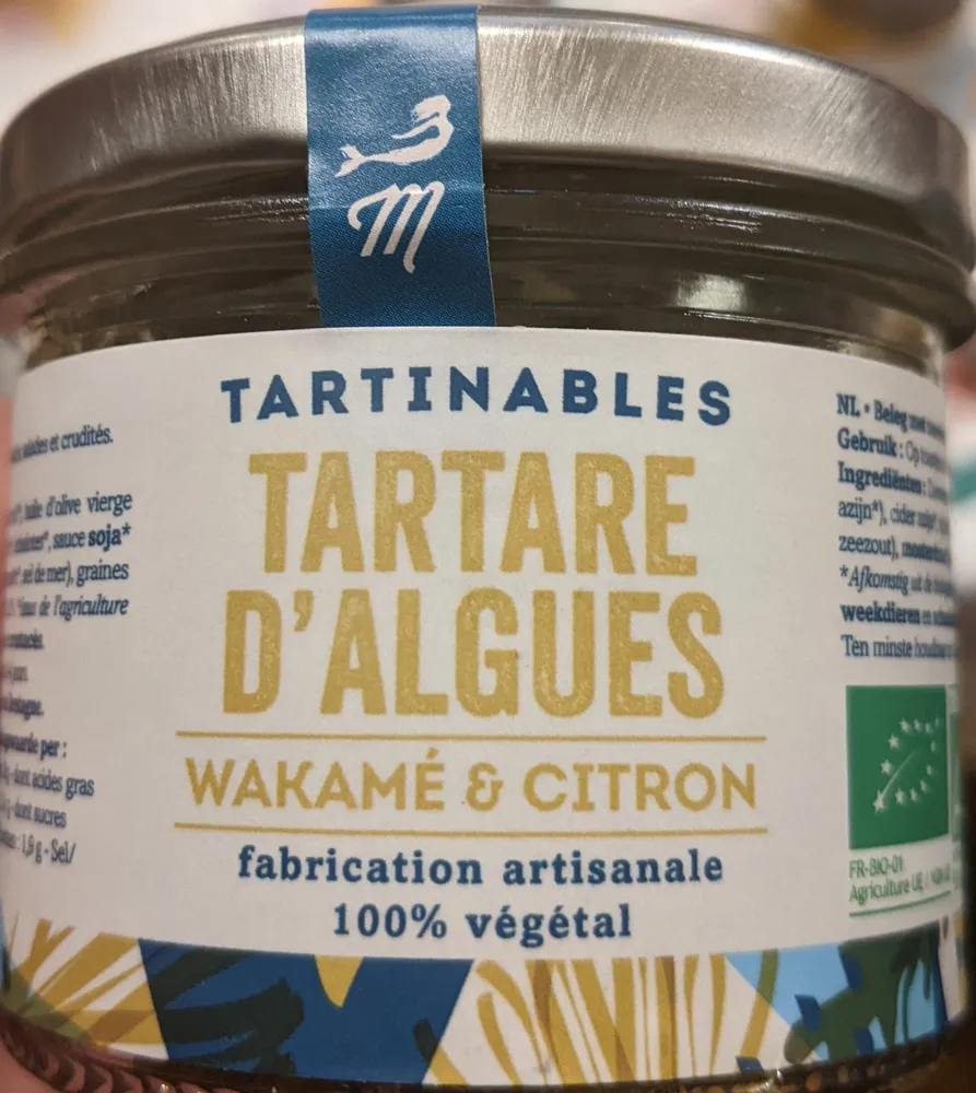 Tartare d'algues wakamé & citron