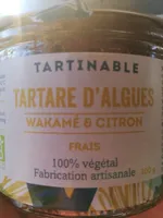 Tartare d'algues Wakamé & citron frsid
