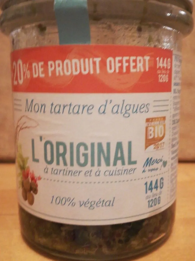 Tartare d'algues