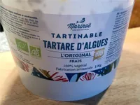 Tartinable tartare d’algues