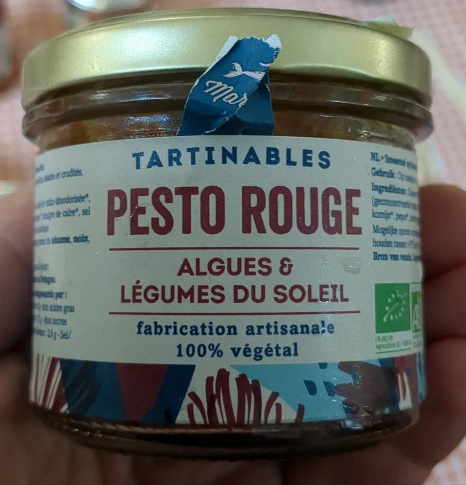 Tartinable Pesto Rouge Marin