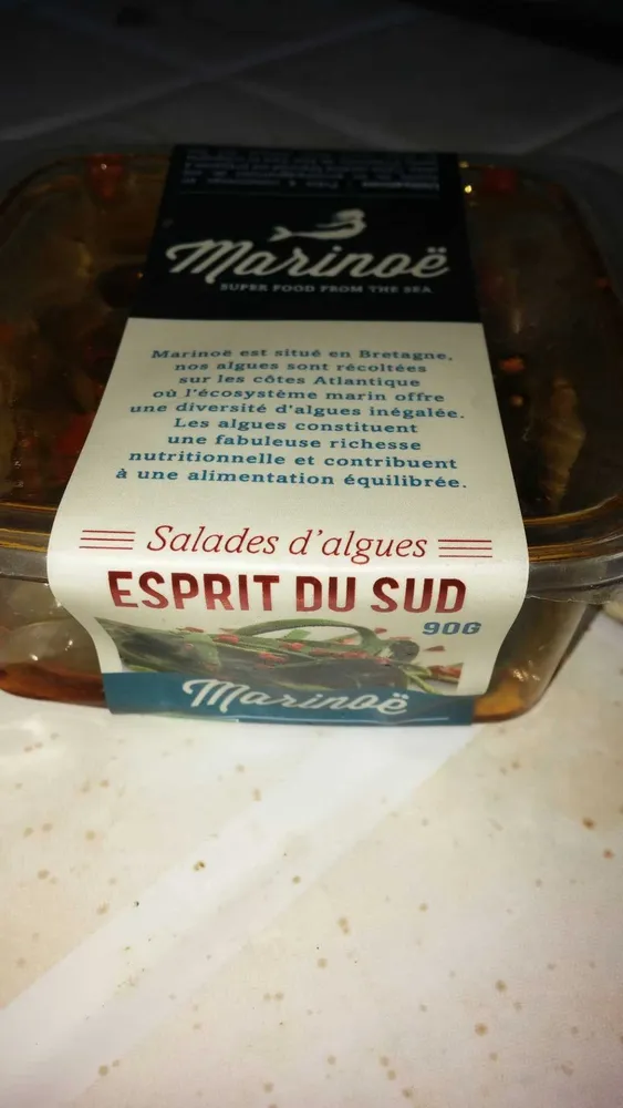 Salades d' algues Esprit du sud