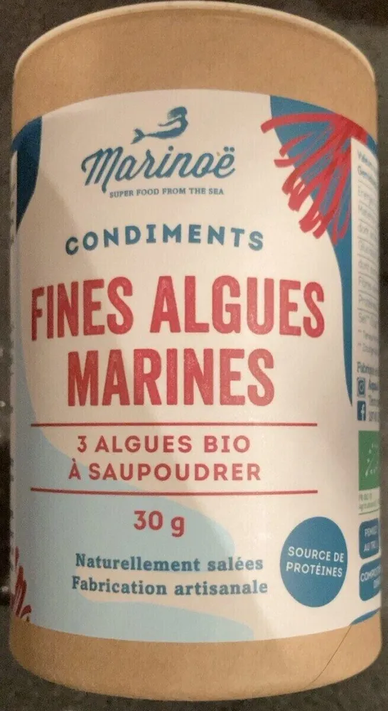 Fines algues marines