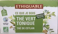 Thé vert tonique - thé de Ceylan