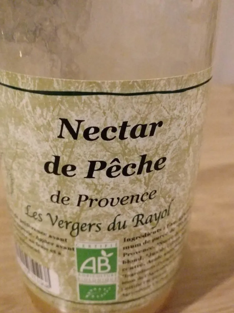 Nectar de pêche