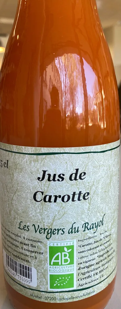 Jus de carotte