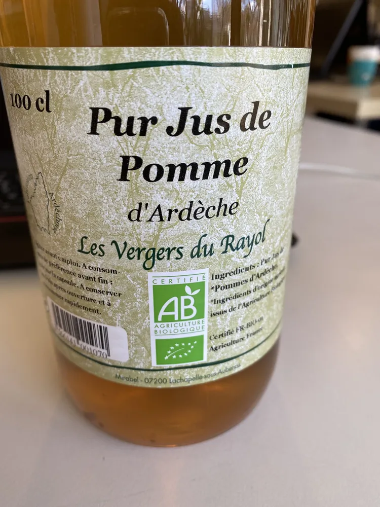 Pur jus de pomme