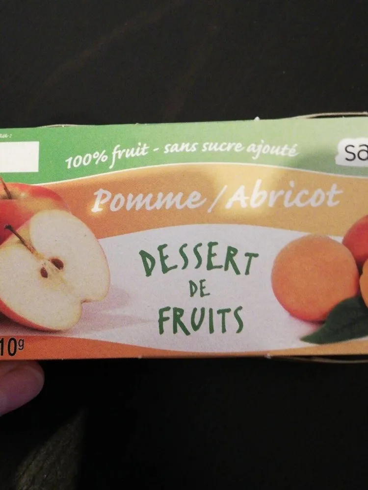 Dessert de fruit Pomme/Abricot