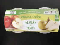 Dessert de fruits - Pomme, poire