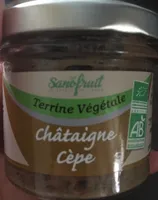 Terrine végétale châtaigne cèpe