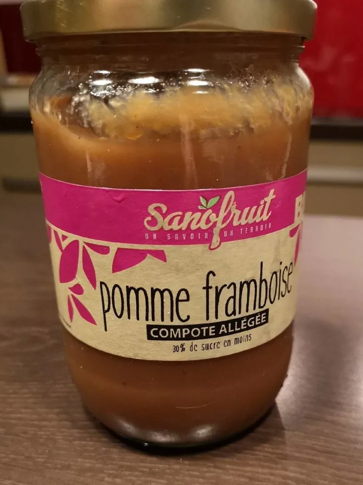 Dessert Pomme framboise