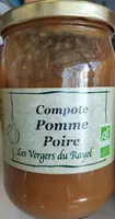 Compote pomme poire